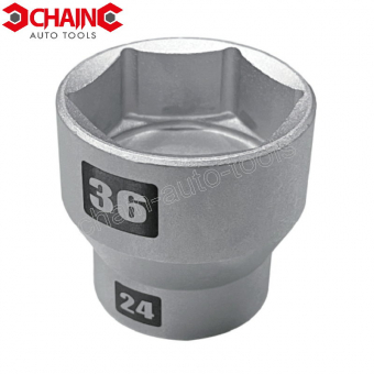 3/8" 24/36mm HEX OIL FILTER WRENCH 