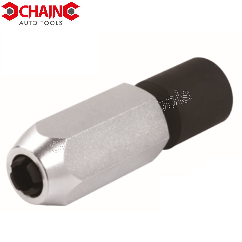 Adjustable clearance tap socket