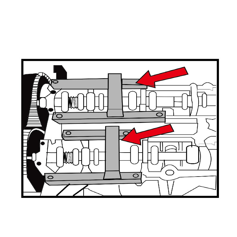 Camshaft Timing Locking Tool Alignment For Ford EcoSport Focus 1.0