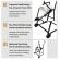 2 IN 1 MULTI-FUNCTIONAL OIL DRUM RACK WITH DOUBLEHANDLES AND DOUBLE WHEELS