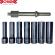 8PC 3/8" DR. LOW INTERNAL EDGE DEEP IMPACT SOCKET