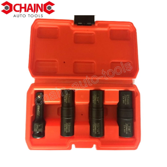 1/2" INCH DRIVE 4-PIECE FLIP  LUG NUT SOCKET SET