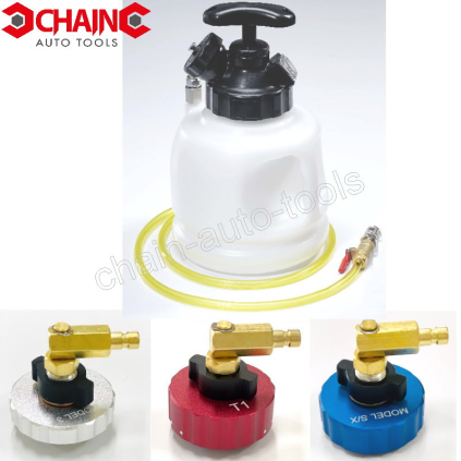 AME1023R-MANUAL BRAKE FLUID BLEEDER W/HOOK (3PC TESLA)