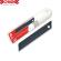 10PC BLACK SNAP OFF BLADES SET(18mm)- ANTI-RUST, EXTRA DURABLE  