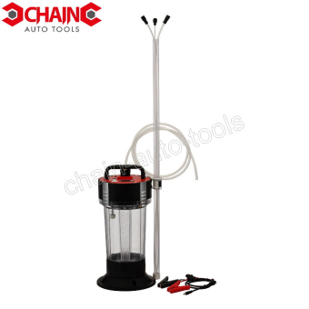 ELECTRIC OIL EXTRACTOR SET W/ 12V ALLIGATOR BATTERY CLIPS