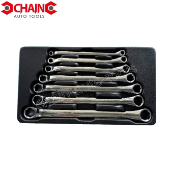 7PC 45° ANTI-SHEDDING WRENCH SET (METRIC)