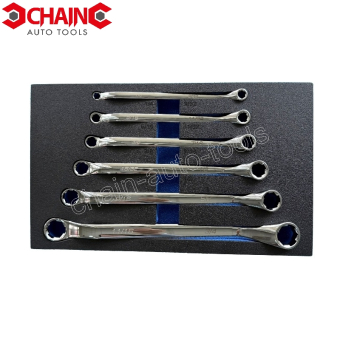 6PC 45° ANTI-SHEDDING WRENCH SET (SAE)
