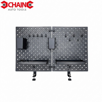 CONNECTABLE DESK CLAMP PEGBOARD