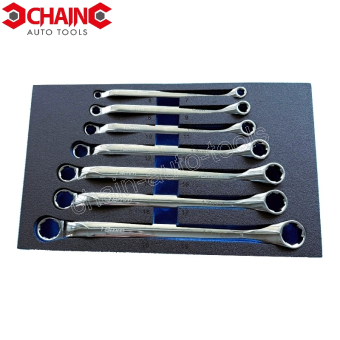 7PC 45° ANTI-SLIP WRENCH SET (METRIC)