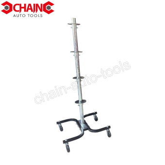 WHEEL STORAGE RACK WITH CASTERS
