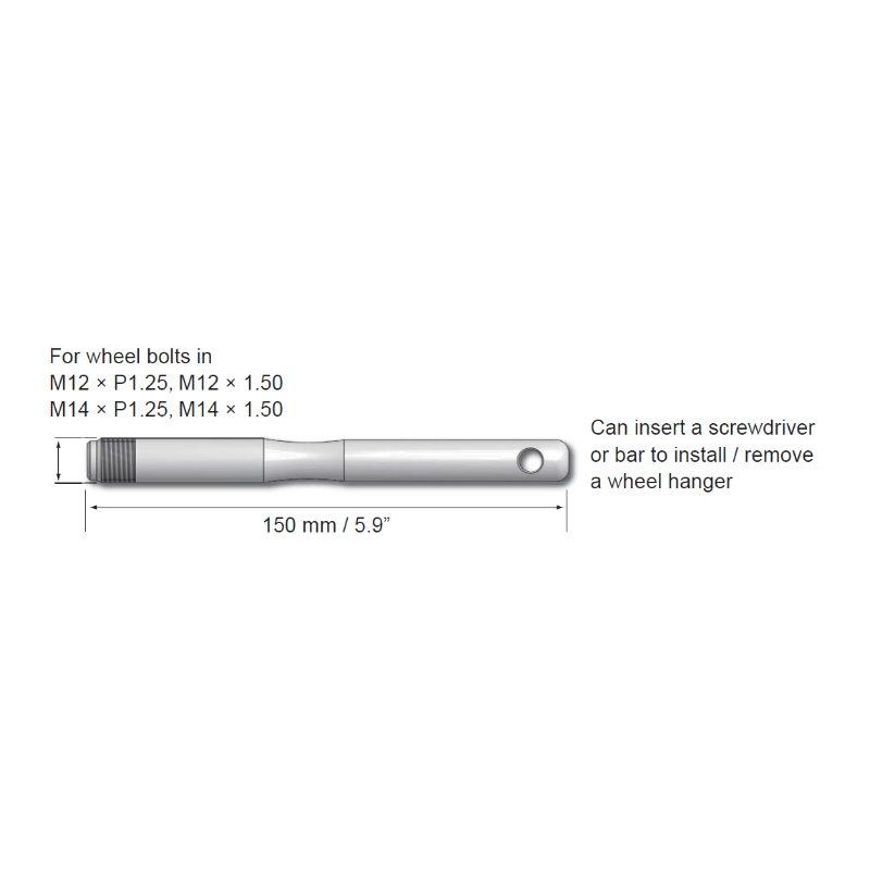 WHEEL HANGER SET (8 PC) WHEEL HANGER SET (8 PC)