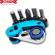 MINI RATCHET WRENCH BIT SET WITH KEY RING - BLUE